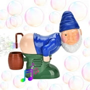BOFEER Santa Claus Gnomes Farting Bubble Toy Creative Electric Fart Santa Toy with Sound \u0026 Light Battery Operated Xmas Party Favors